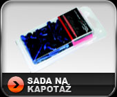 Duralové sady skrutiek na kapotáž motocykla